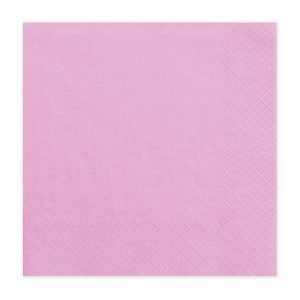 Servetten roze 20 stuks